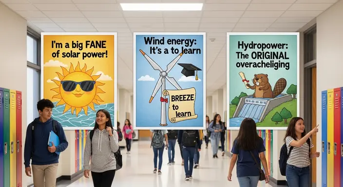 Clean Energy Puns for School