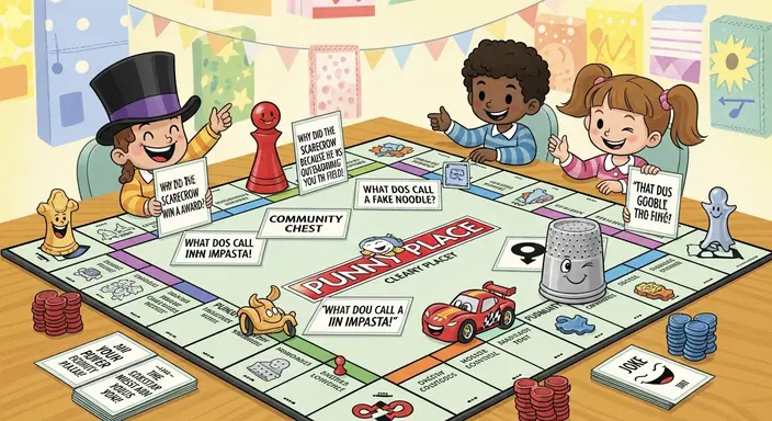 Clean Monopoly Jokes for Children