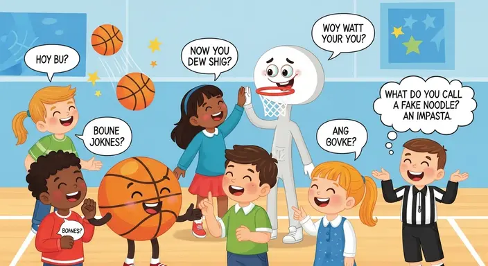 Clean NBA Jokes for Children