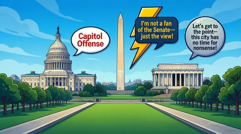 Clean Washington DC Puns