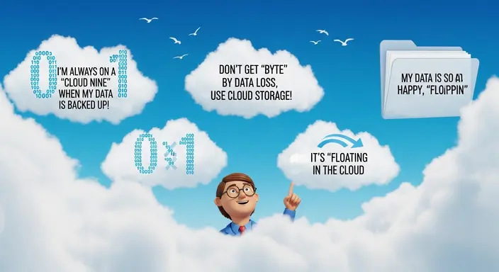Clever Data Puns About Cloud Storage