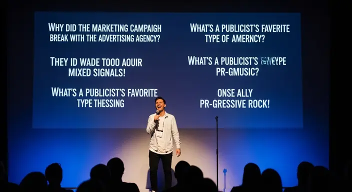 Clever PR Wordplay Jokes