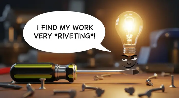 Clever Screwdriver Wordplay