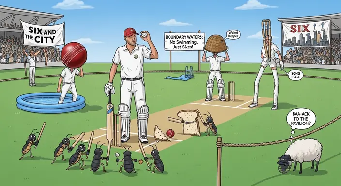 Cricket Ground Puns