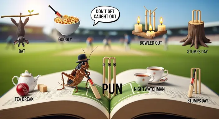 Cricket Puns