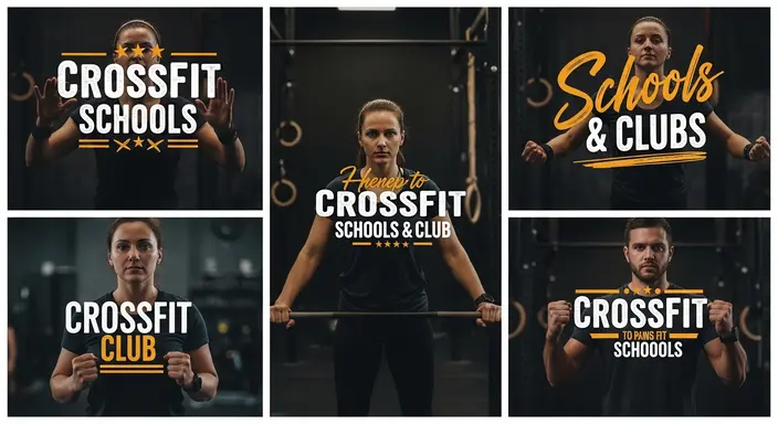 CrossFit Captions for School & Clubs