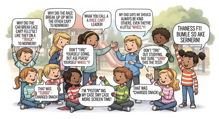 Cute F1 Puns for Kids’ Conversations