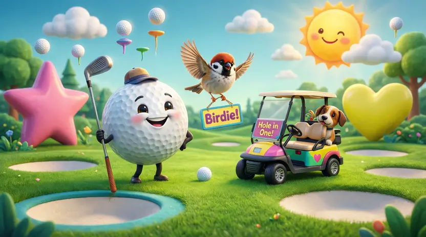Cute Golf Puns for Kids