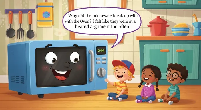 Cute Microwave Jokes for Kids