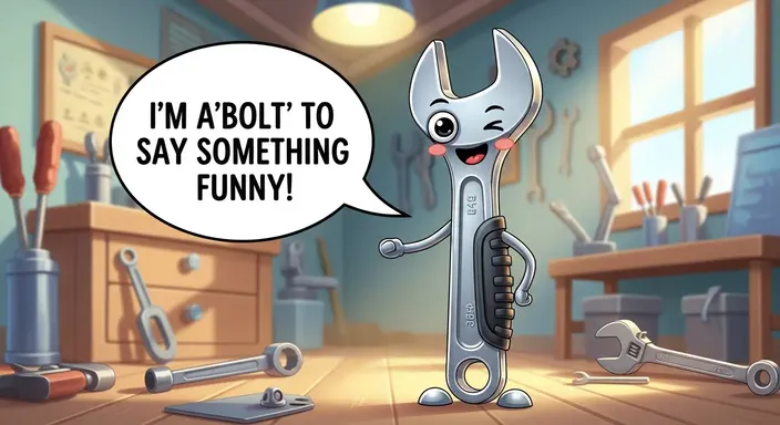 Cute Wrench Puns