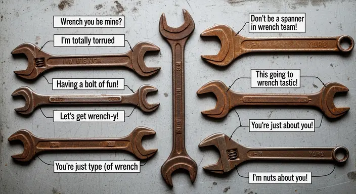 Dirty Wrench Puns (Light & Silly)