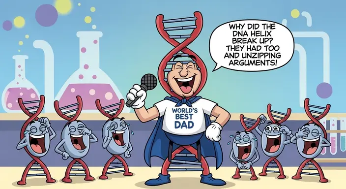 DNA Dad Jokes That Are Double Helix Funny