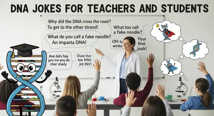 DNA Jokes for Teachers and Students
