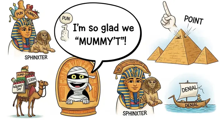 Egypt Puns for Jokes & Laughs