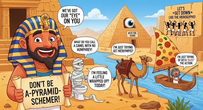 Egypt Puns for Kids