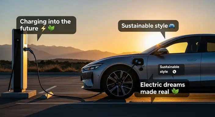 Electric Car Instagram Captions