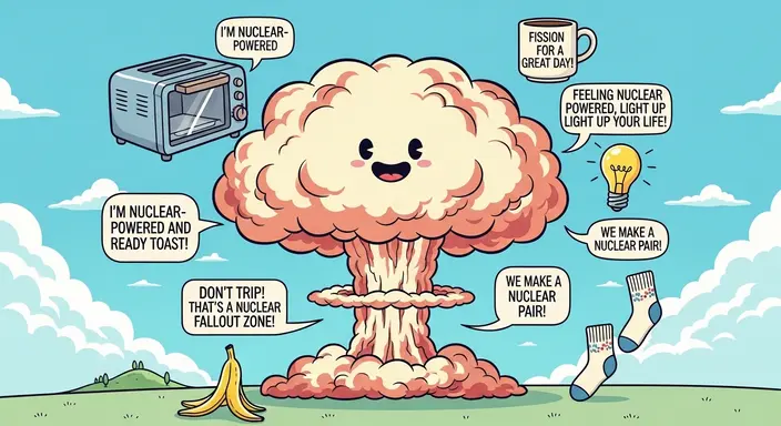Explosive Nuclear Puns for Everyday Fun