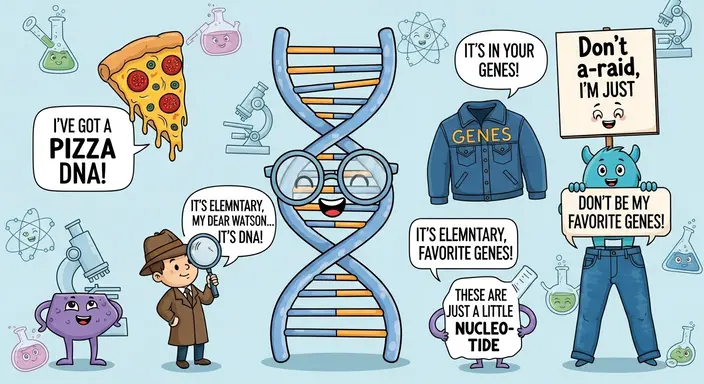 Funny DNA Puns for Kids