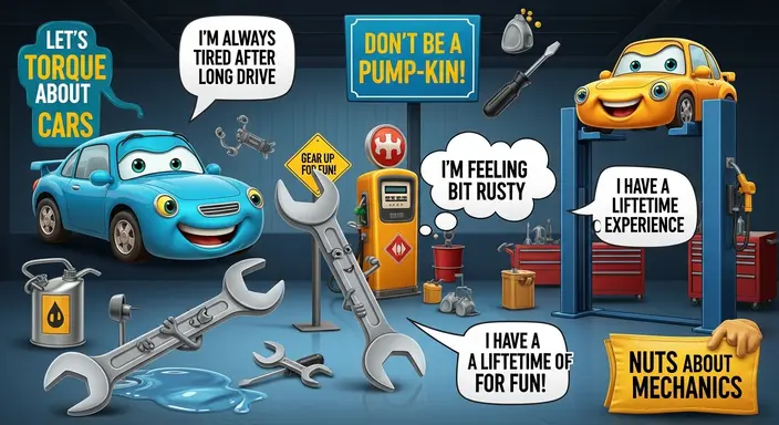 Funny Mechanic Puns One Liners
