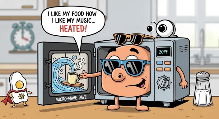 Funny Microwave Puns