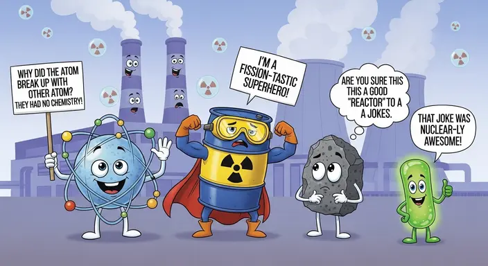 Funny Nuclear Puns for Kids