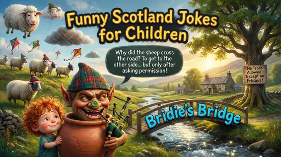 Funny Scotland Jokes for Children