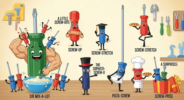 Funny Screwdriver Puns for Kids