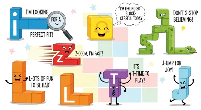 Funny Tetris Puns for Kids