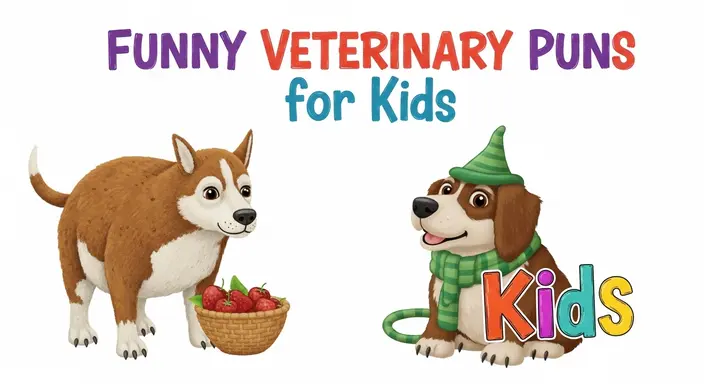 Funny Veterinary Puns for Kids