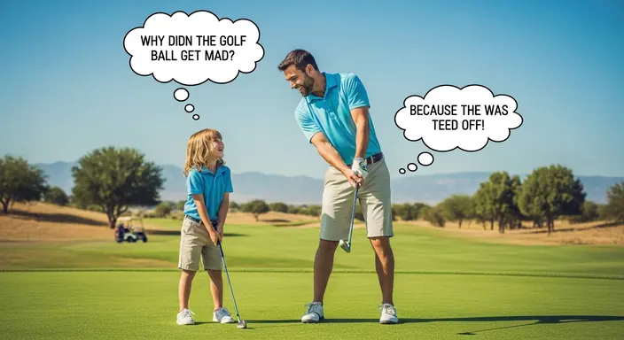 Golf Dad Jokes (Kid-Friendly)
