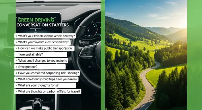 Green Driving Conversation Starters