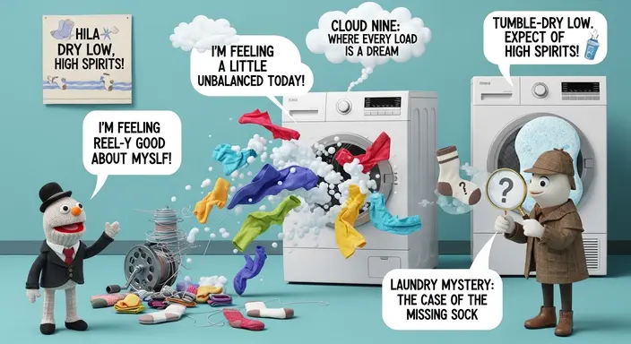 Hilarious Spin Cycle Puns