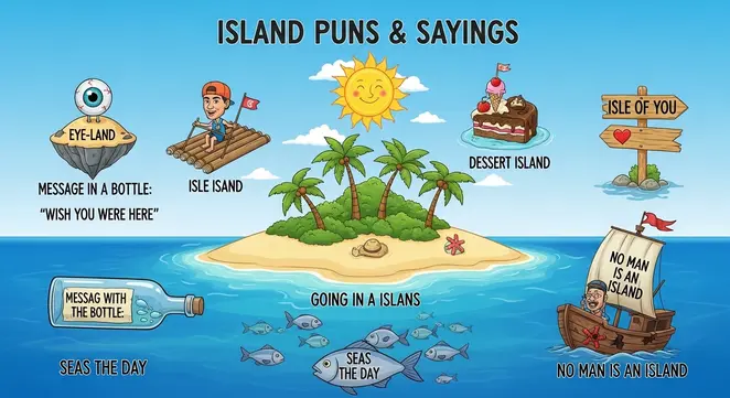 Island Puns and Sayings