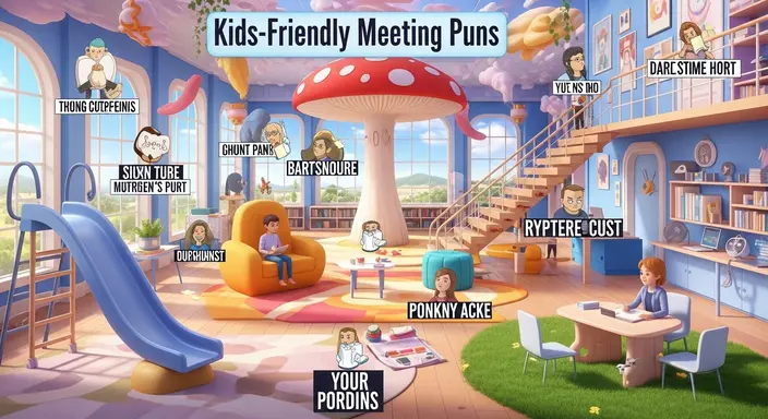 Kids-Friendly Meeting Puns