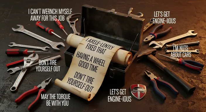 Mechanic Puns for Instagram Captions