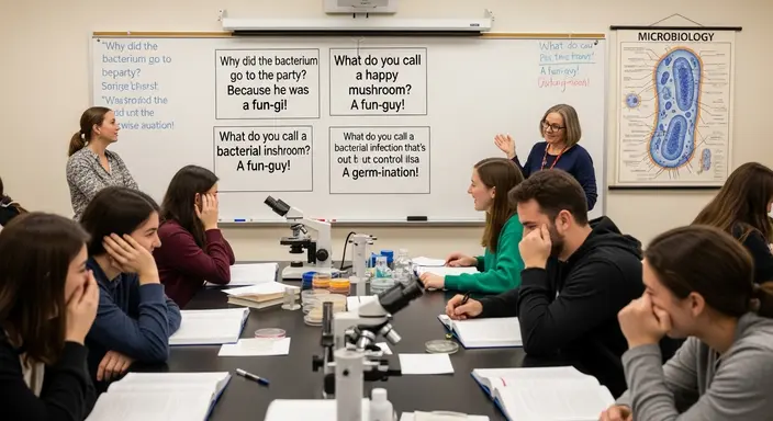 Microbiology Classroom Jokes