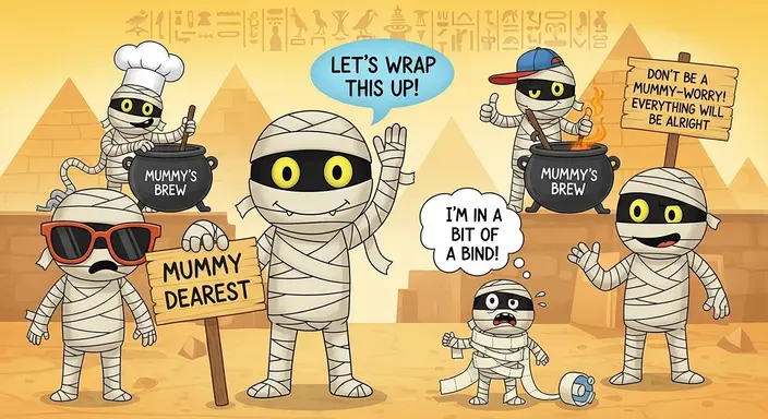 Mummy Puns Kids Love
