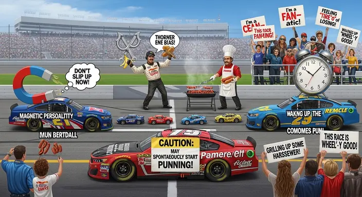 NASCAR Puns