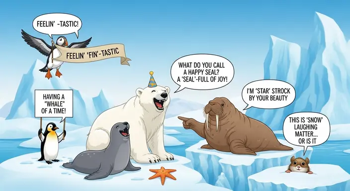 Polar Bear & Wildlife Puns