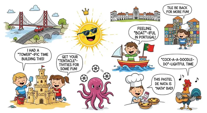 Portugal Puns for Kids’ Activities