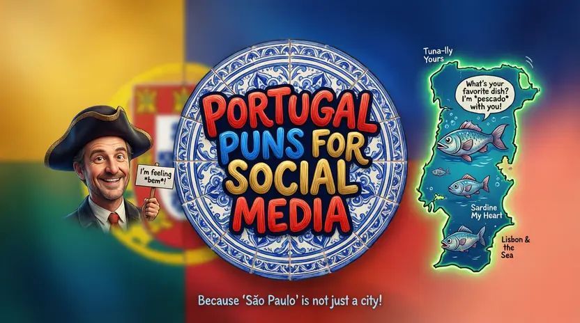 Portugal Puns for Social Media
