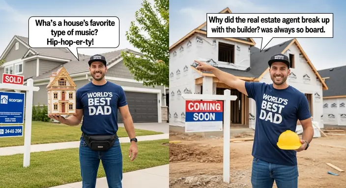 Real Estate Dad Jokes