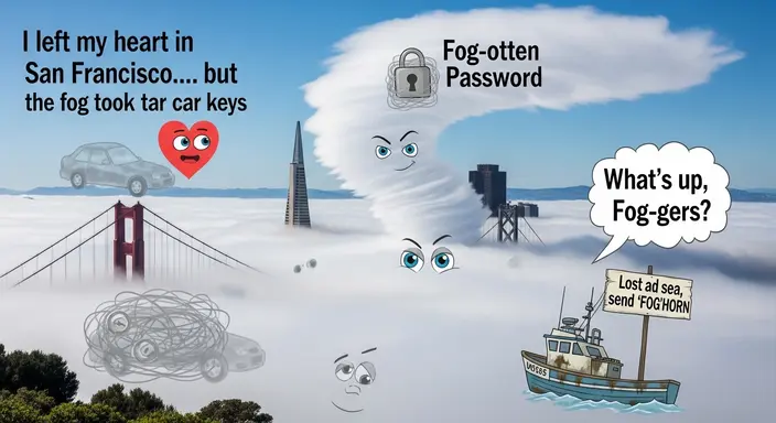 San Francisco Fog Puns