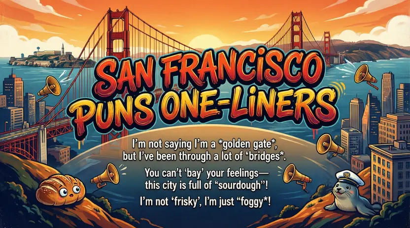 San Francisco Puns One-Liners
