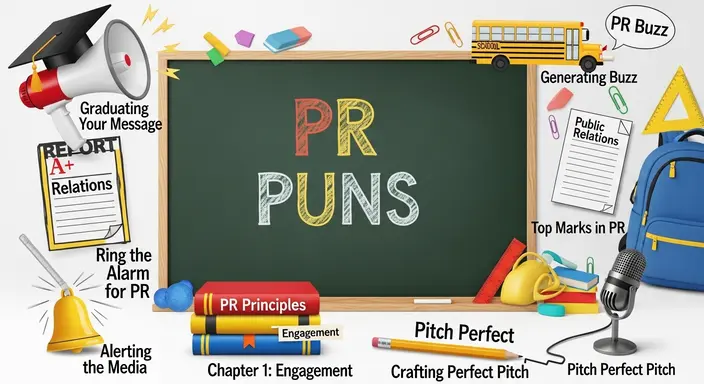 School-Themed PR Puns