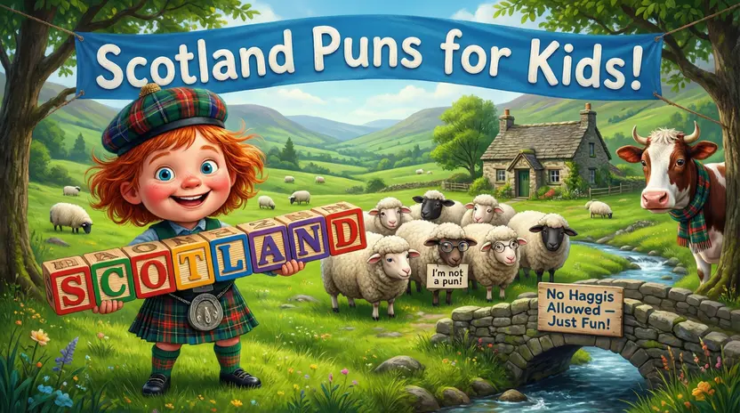 Scotland Puns for Kids