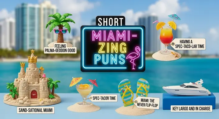 Short Miami Puns