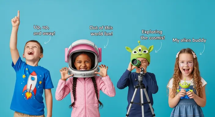 Short Space Captions for Kids’ Photos