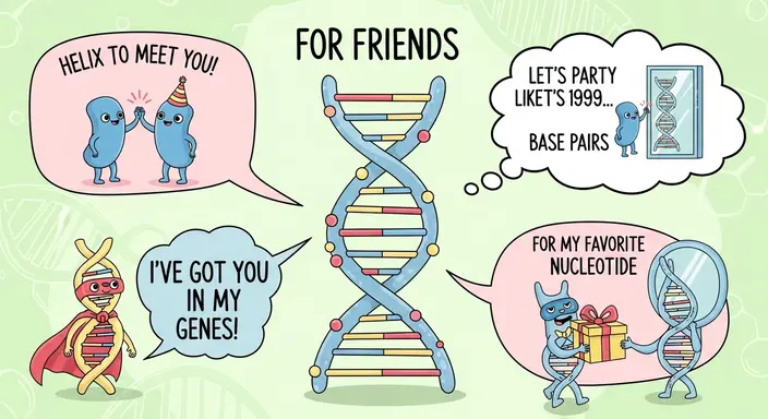 Silly DNA Puns for Friends