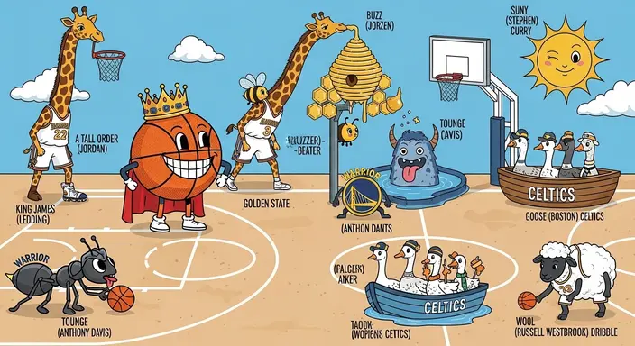 Silly NBA Puns That Kids Love